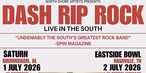 Dash Rip Rock w\/ The Alabama Heathens