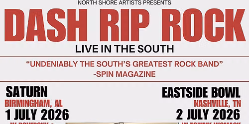 Dash Rip Rock w\/ The Alabama Heathens