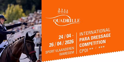 Quadrille - International Para Dressage Competition