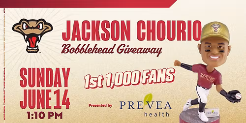 Jackson Chourio Bobblehead Giveaway