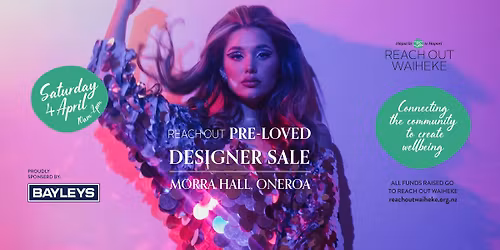 REACH OUT Pre-Loved Designer Sale