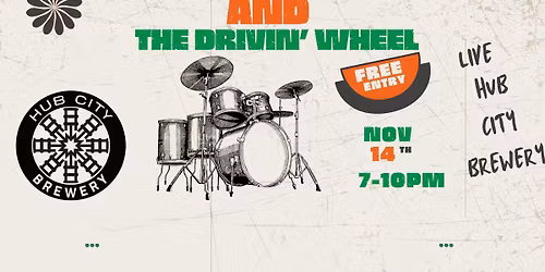 Cameron Malloy and the Drivin' Wheel Live at Hub City Brewery