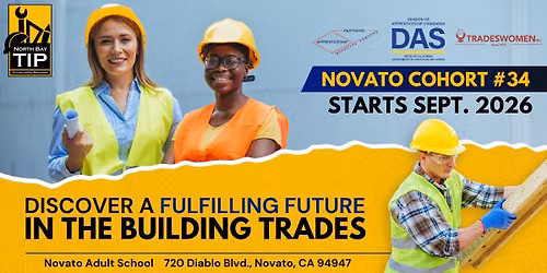 Trade Introduction Program - Novato Cohort | Free September 2026