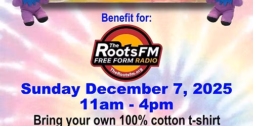 Drea's Tie Dye Party for The Roots FM