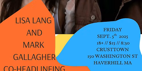 LISA LANG AND MARK GALLAGHER, COHEADLINING COMEDIANS