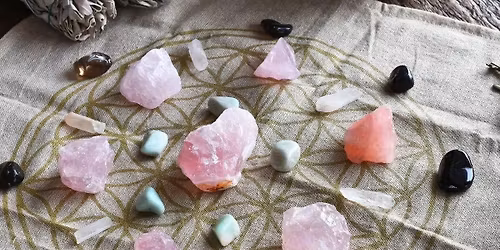 Crystal Gridding with Sacred Geometry