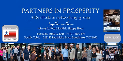 Partners in Prosperity - June Happy Hour