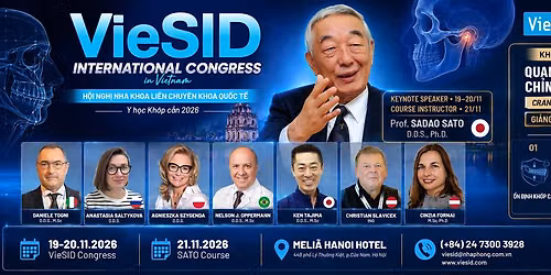 H\u1ed9i ngh\u1ecb Nha khoa Li\u00ean Chuy\u00ean Khoa Qu\u1ed1c t\u1ebf & Ch\u1ec9nh nha S\u1ecd h\u00e0m n\u00e2ng cao