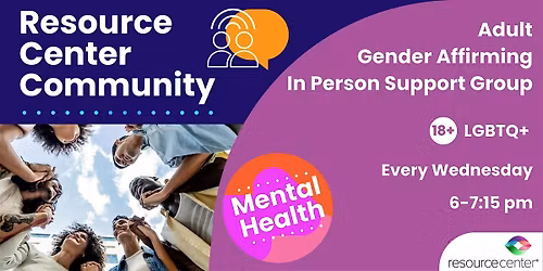 Adult Gender Affirming In Person Support Group