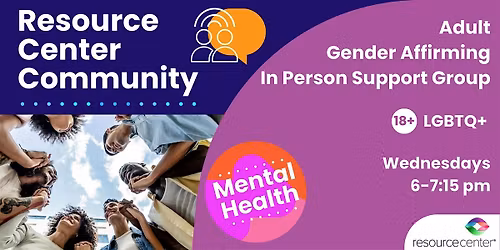 Adult Gender Affirming In Person Support Group