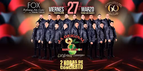 LA ORIGINAL BANDA EL LIM\u00d3N - 60 ANIVERSARIO