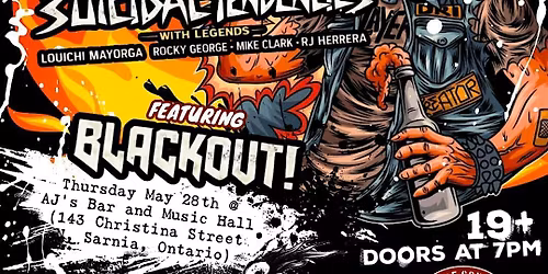 LUICIDAL - THU MAY 28TH @ AJs BAR & MUSIC HALL