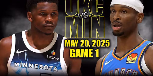 Minnesota Timberwolves vs. Oklahoma City Thunder