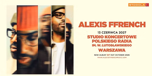 Alexis Ffrench | 13.06.2027 | Studio Koncertowe Polskiego Radia im. W. Lutos\u0142awskiego, Warszawa