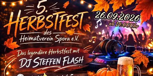 \ud83c\udf42\u2728 5. Herbstfest in Spora \u2013 Wir feiern den Herbst! \u2728\ud83c\udf42