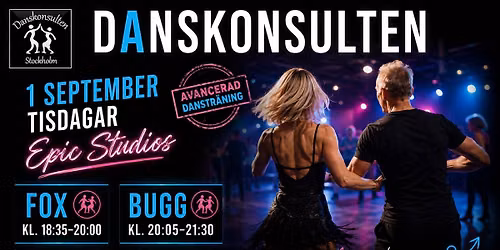 1\/9 Fox & Bugg Avancerad hos Danskonsulten \/ Epic Studios \/ HT Kursomg\u00e5ng 1