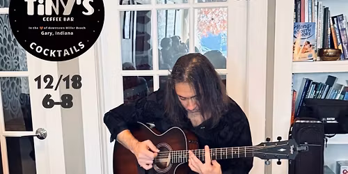 Marco Villarreal at Tiny\u2019s Coffee Bar