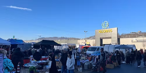 Tr\u00f6delmarkt in Siegen beim Globus Markt