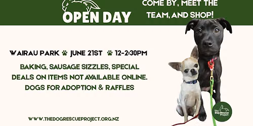 Open Day - The Dog Rescue Project