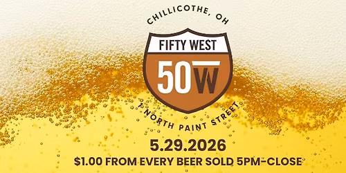 DINE UNITED: Fifty West Brewing Company-Chillicothe