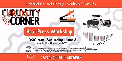 Makerspace: Heat Press Workshop