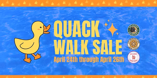 Quack Walk Sale 