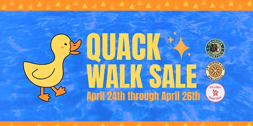 Quack Walk Sale