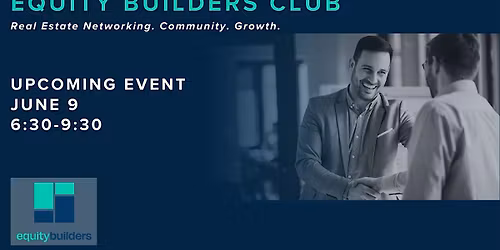 An evening of real estate + real conversations June 9