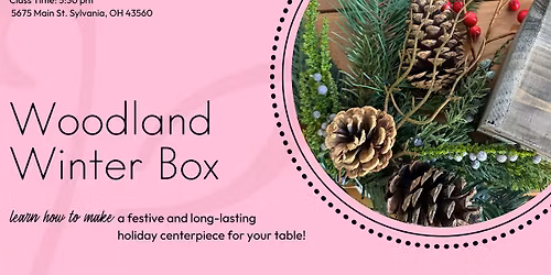 Woodland Winter Box