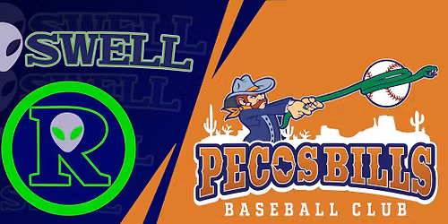 Pecos Bills @ Roswell Invaders 07-13-2026 6:30:00 PM