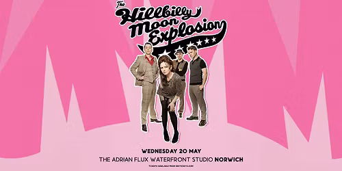 THE HILLBILLY MOON EXPLOSION - ADRIAN FLUX WATERFRONT STUDIO - NORWICH 