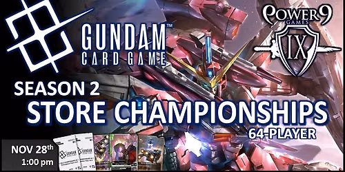 Gundam TCG: Season 2 Store Championships