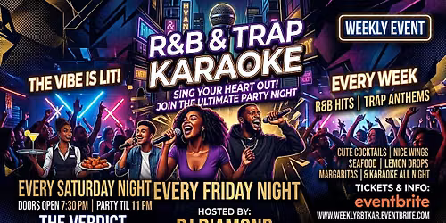 R&B and Trap Karaoke Party