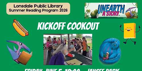 Summer Reading Kickoff Cookout