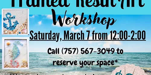 Framed Resin Art Workshop