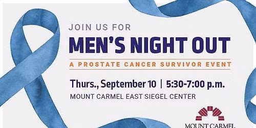 Men's Night Out: A Prostate Cancer Survivor Event