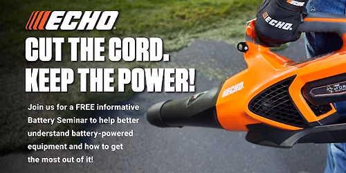 Echo Battery Basics Seminar - New Berlin, WI