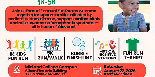 Gio\u2019s High-Five Fun Run (1K and 5K)