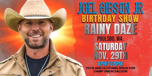 Joel Gibson Jr. @ Rainy Daze Brewing