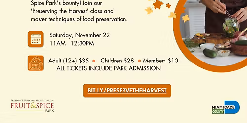 Preserve the Harvest