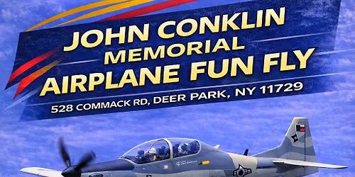 John Conlin Memorial Airplane Funfly! 