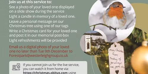 Christmas Carol & Memorial Service