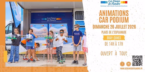 Animations Car Podium - La Tourn\u00e9e des Plages de Dunes de Flandre