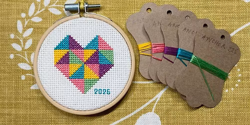 Introduction to cross stitch for beginners.