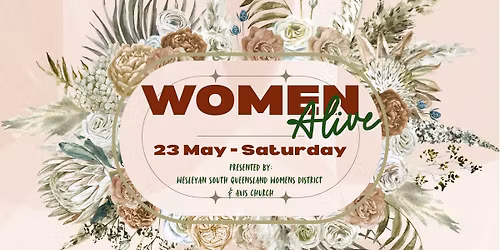 Women Alive - Save the Date!