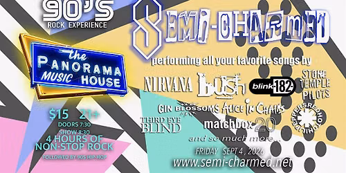 Semi-Charmed 90's Tribute @Panorama Music House