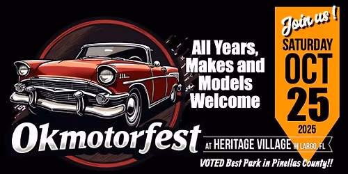 Okmotorfest (that's pronounced aak•motor•fest)