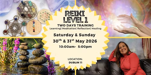 Traditional Usui Reiki Level 1 Training \u2013 Two-Day Workshop