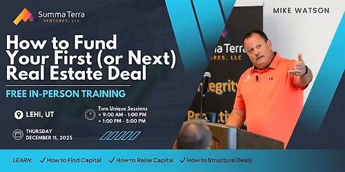 How to Fund Your First (or Next) Real Estate Deal