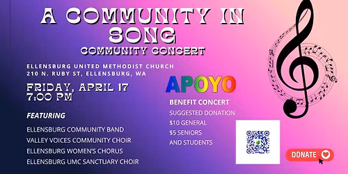 Community in Song - Valley Voices, Women's Choir, Sanctuary Choir, & Community Band
